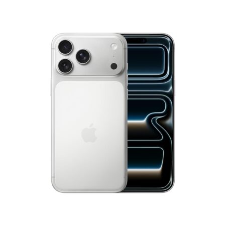 Apple iPhone 17 Pro 256 GB: 15.93 cm (6.3″) Display with Promotion up to 120Hz, A19 Pro Chip, Breakthrough Battery Life, Pro Fusion Camera System with Center Stage Front Camera; Silver, (Renewed)