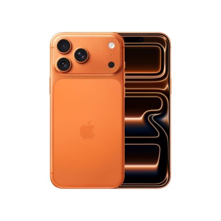 Apple iPhone 17 Pro 1TB: 15.93 cm (6.3″) Display with Promotion up to 120Hz, A19 Pro Chip, Breakthrough Battery Life, Pro Fusion Camera System with Center Stage Front Camera; Cosmic Orange, (Improve)