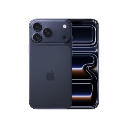 Apple iPhone 17 Pro 512 GB: 15.93 cm (6.3″) Display with Promotion up to 120Hz, A19 Pro Chip, Breakthrough Battery Life, Pro Fusion Camera System with Center Stage Front Camera; Deep Blue, (Renewed)